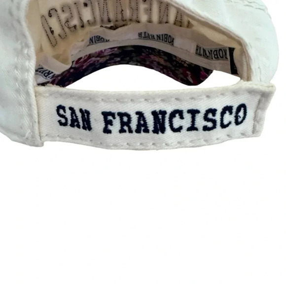 Robin Ruth San Francisco Original Hat Cap Floral Roses - Picture 7 of 9